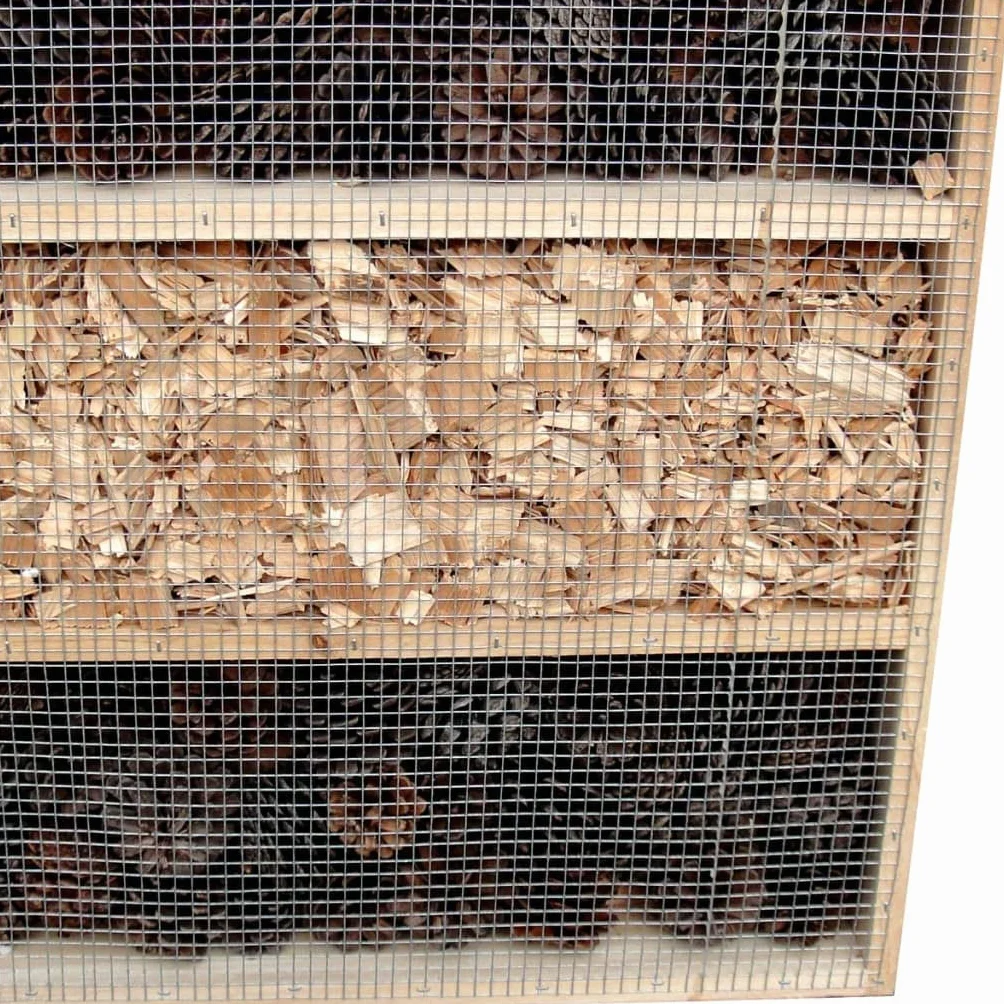 vidaXL Hotel para Insectos, tamaño XXL, 45,5 x 15 x 99 cm