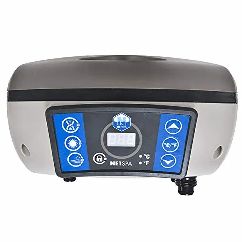 NETSPA IZY - Pack de spa hinchable, 2+1 lugares, incluye lona para el suelo y cobertor SPARO