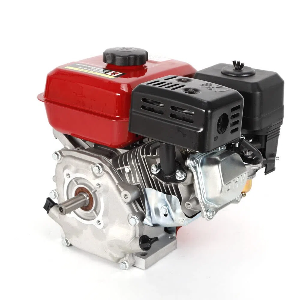 4 tiempos, 7,5 CV, 5100 W, motor de gasolina, cigüeñal, bomba de agua, motor de pie, para bomba de transferencia de agua, desbrozadora Gokart