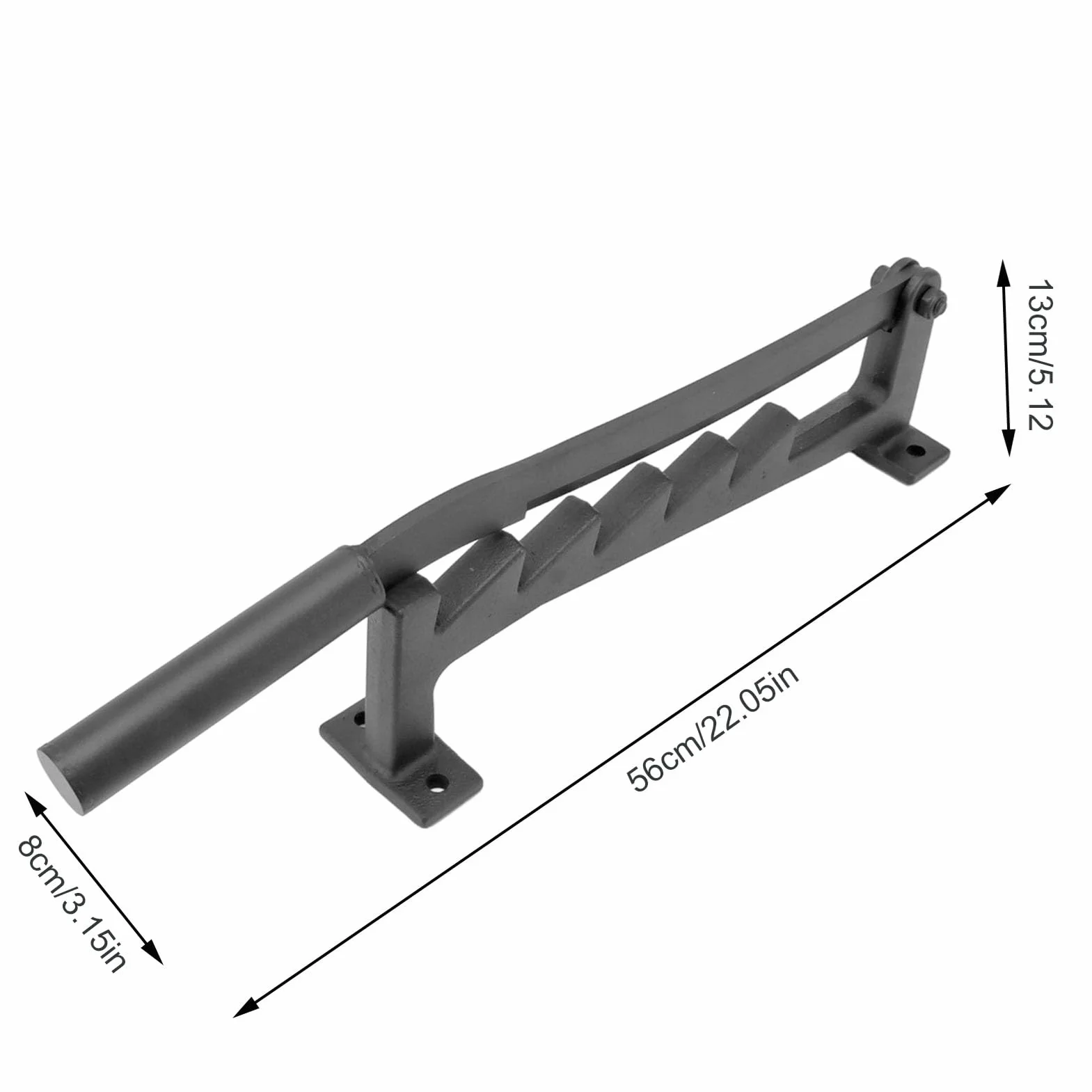 Separador de Troncos de Leña de Alta Resistencia, Galletas, Cuña, Divisor de Leña Montado en la Pared, Cortador de Troncos de Madera de Acero de Alto Carbono