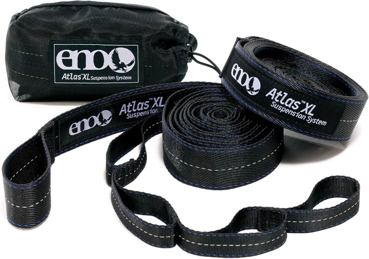 Eno Atlas XL - Sistema de suspensión, Color Negro y Azul