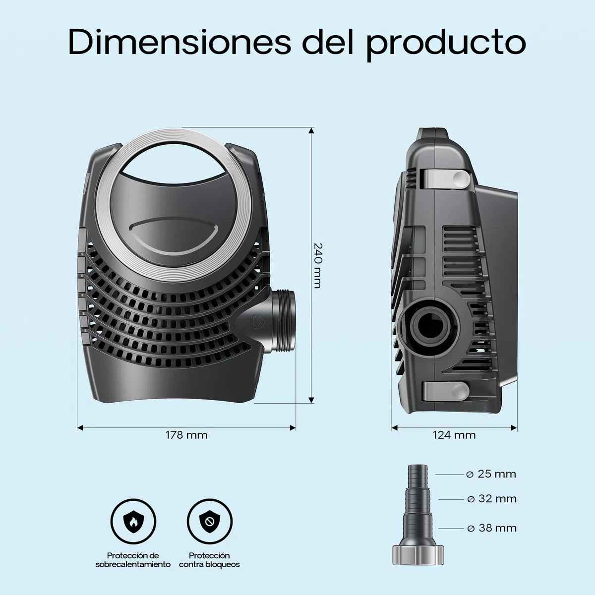 SunSun CBF-350 CUV-236 36W SET NEO6000 Bomba Manguera Set de filtro para estanque