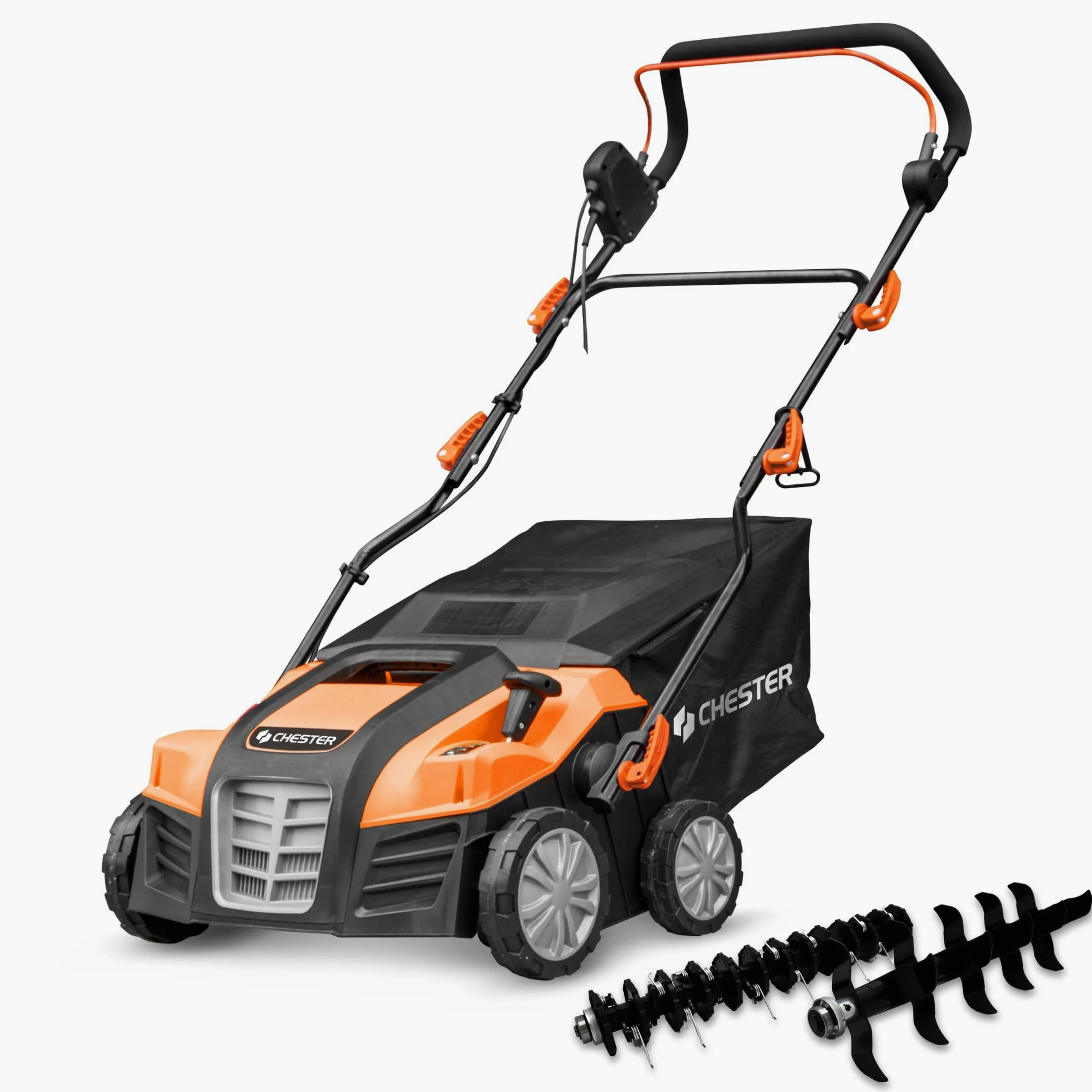 Escarificador y aireador eléctrico 2 en 1 para césped - 1800W - 40cm - CHESTER