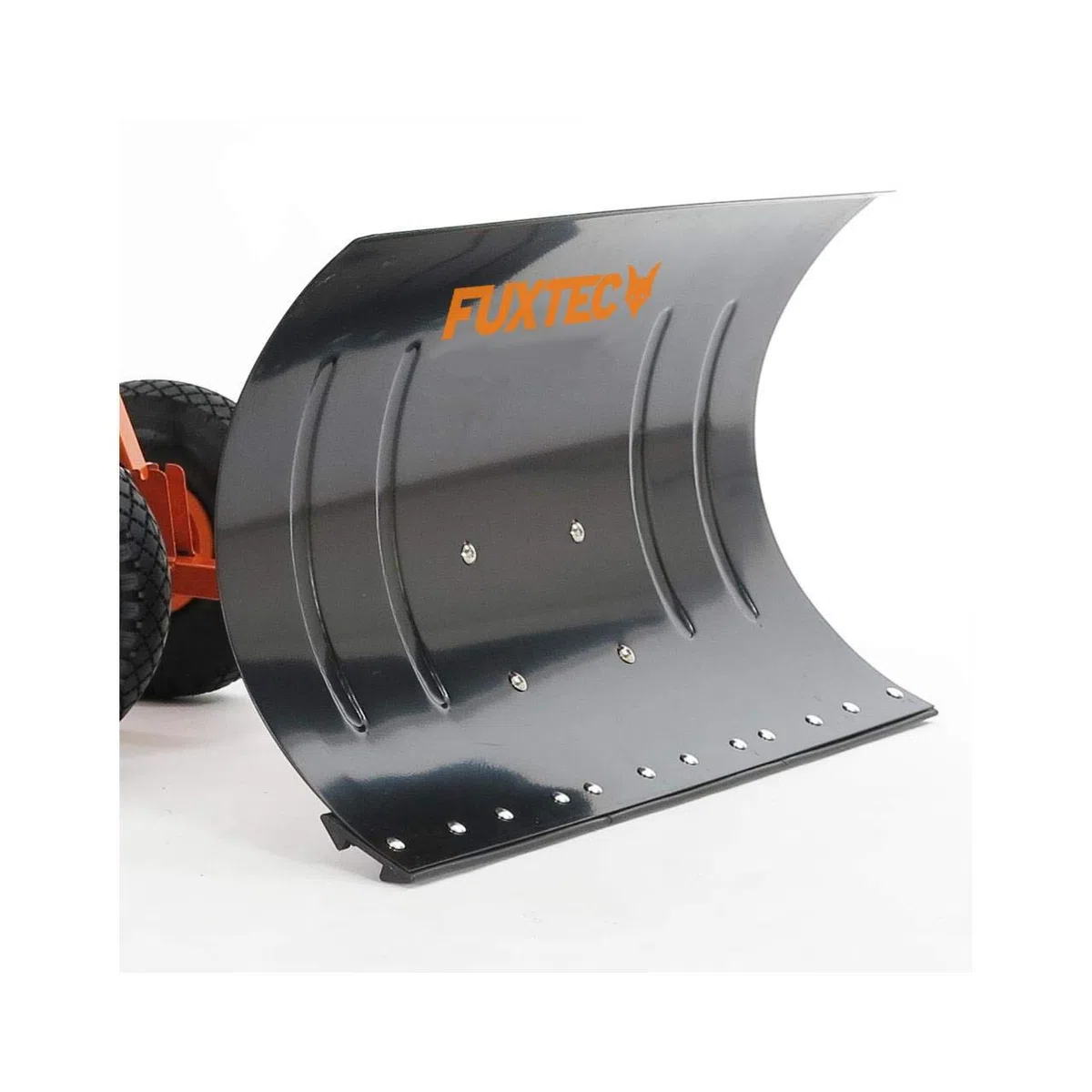 Fuxtec Pala de Nieve FX-SS740 con Ruedas, 5 Compartimentos, Altura Regulable, Pala de Nieve de 75 cm, Ancho de Trabajo, Altura 42 cm - Protege tu Espalda