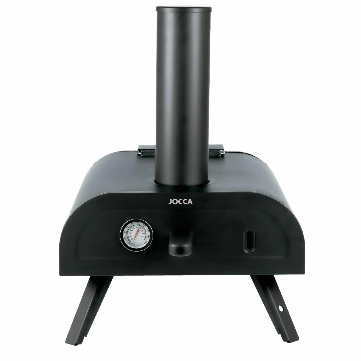 Jocca - Horno para Pizza de Pellet hasta 450º| Horno de Pellets para Pizzas Portátil| Horno Versátil para Pizzas, Carnes, Pescados, Verduras| Mini Horno| 33cm