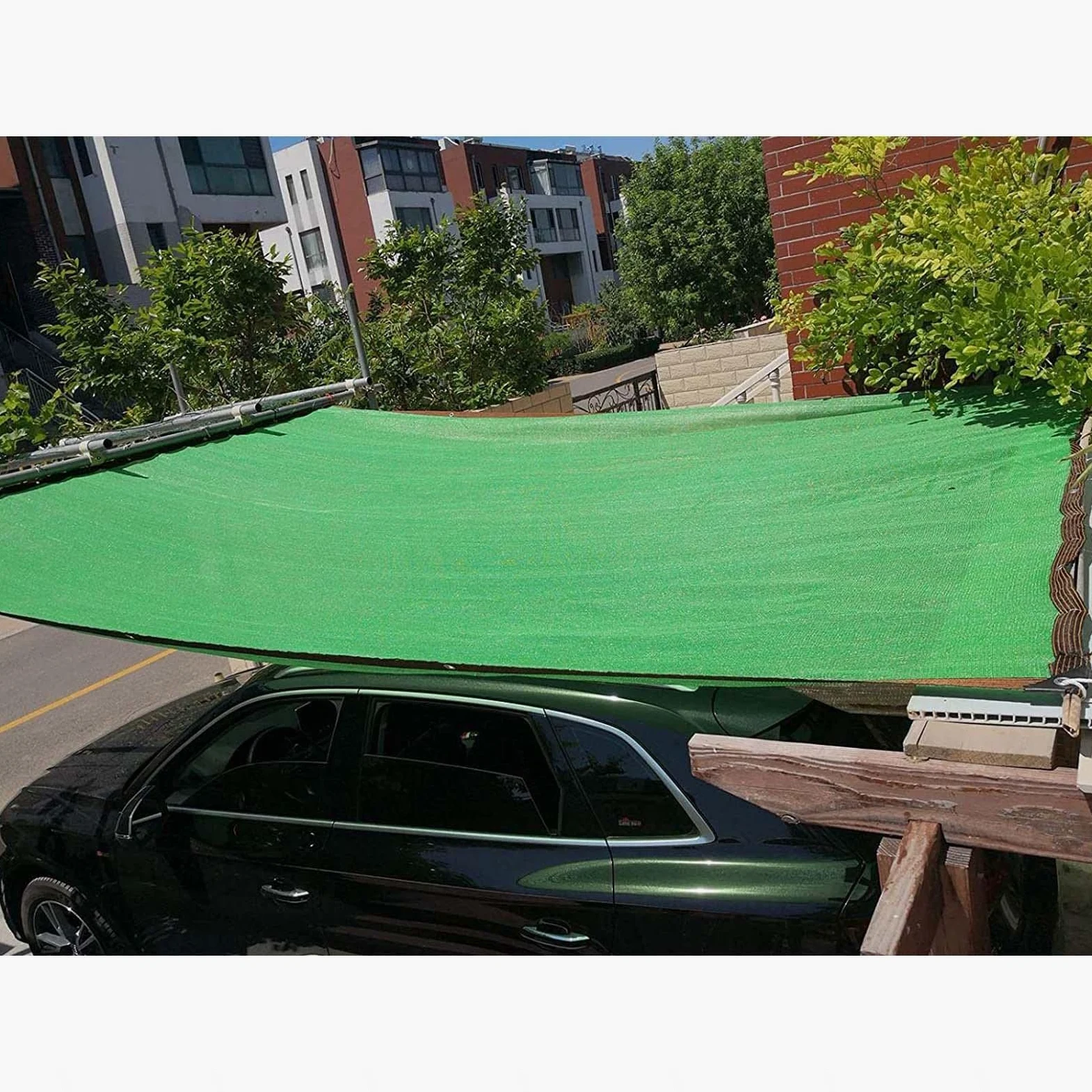 Malla De Sombreo Verde,Tela De Sombreo Para Plantas,Red De Sombra 90% Protección Solar,Lona De Malla Sombreadora Con Ojales,Toldo,Para Invernadero De Jardín,Personalizable,Green-6x8m(19.7*26.2ft)