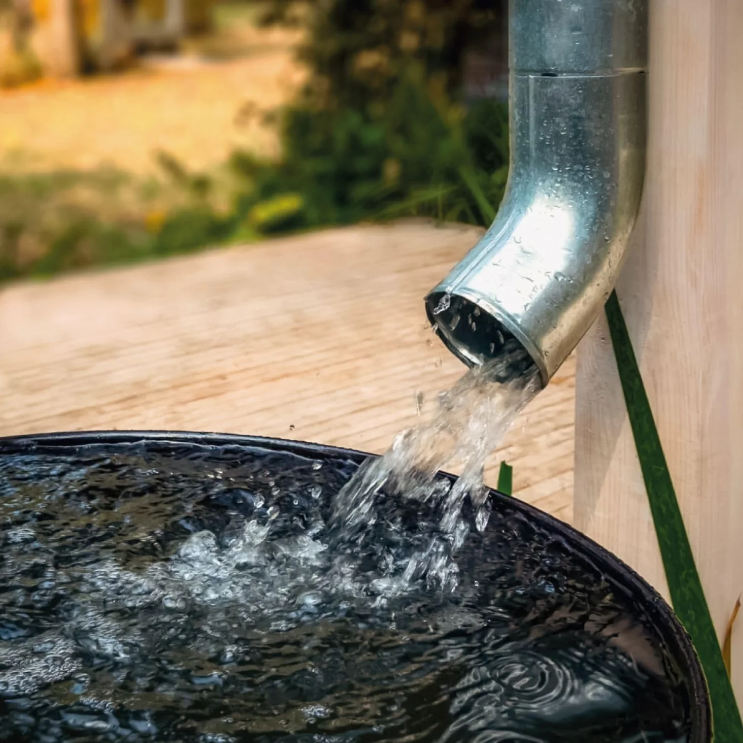 Linxor - Depósito de Agua de Lluvia Plegable - 1000 L - 2 Colores