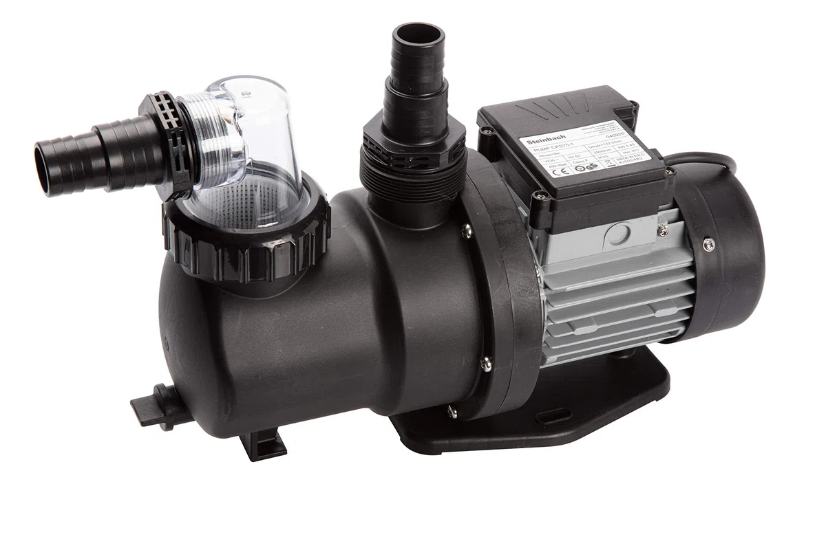 Steinbach SPS75-1 - Accesorio para Bomba de Filtro de Arena (142 l/min, 450 W, 230 V), Color Negro