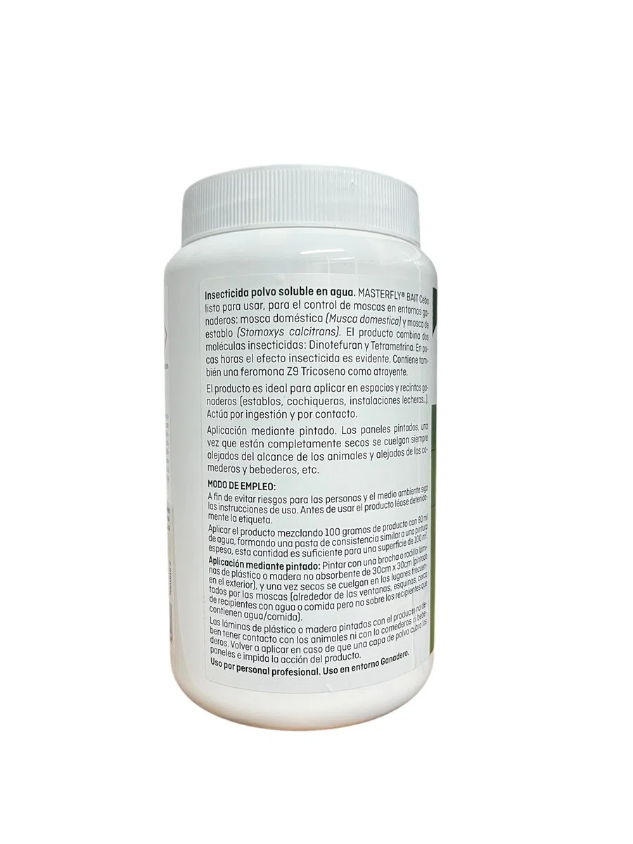 Cebo insecticida en polvo para control de moscas 500 g. Master fly Bait (tipo Agita)