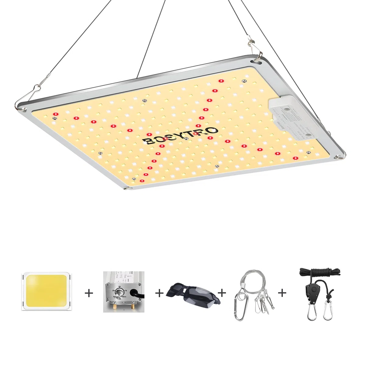 1000W Luz de crecimiento de plantas luces LED lampara Grow Light Lámpara de Plantas Espectro Completo Ligero para Invernadero hidropónico plantas Cultivo interior