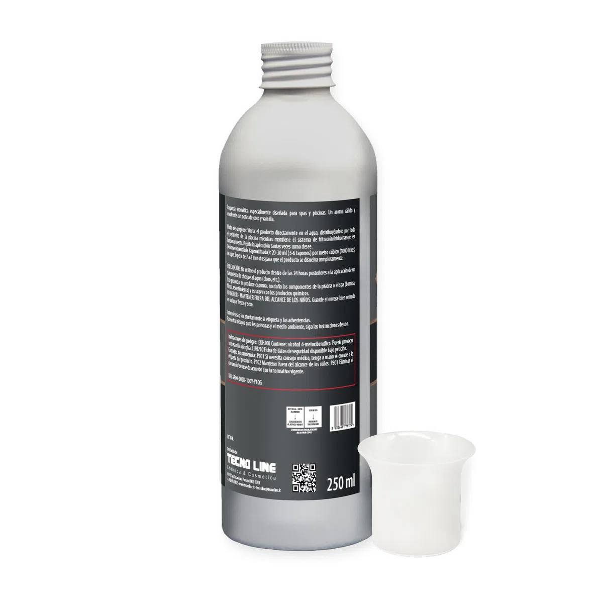 Set de Baño Idro Fragancias Aromáticas Concentradas para SPA 5 uds X 250 ml + Vaso Dosificador, Surtido de Fragancias para SPA y Whirlpool