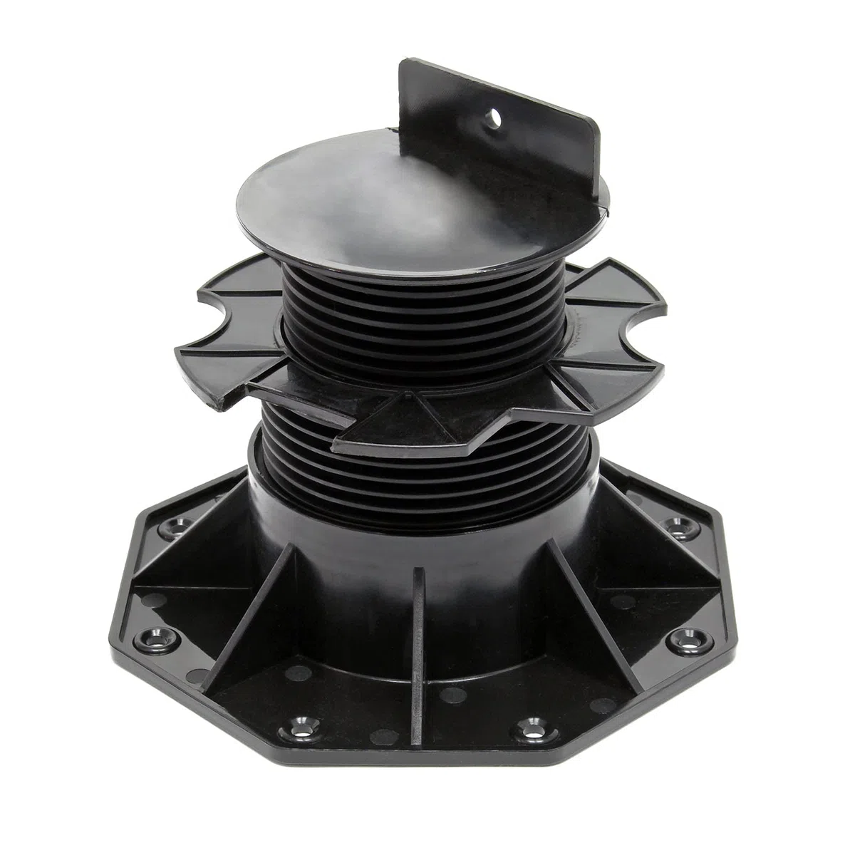 XPOtool Juego de 60 bases regulables para terraza carga máxima 2700kg ajustable en altura 60-128mm