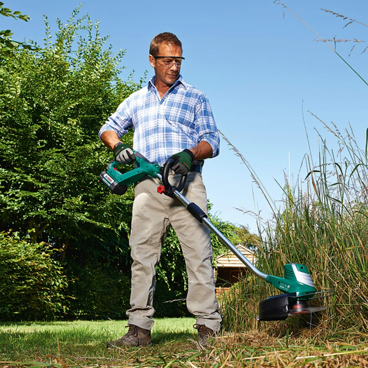 Bosch cortabordes a batería AdvancedGrassCut 36 (1 batería, sistema de 36 V, en caja)