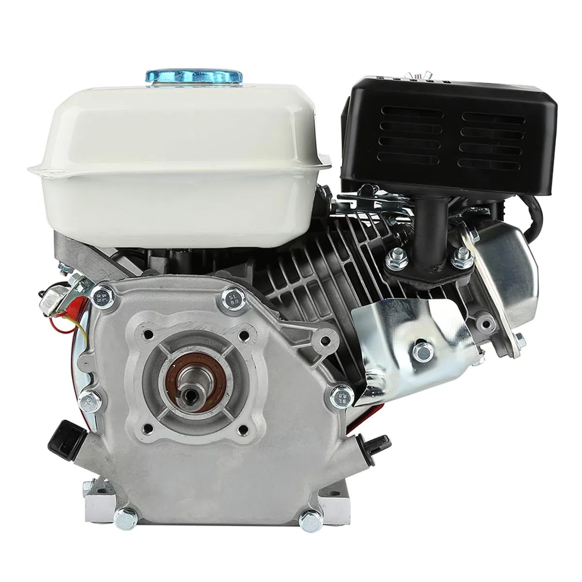6,5 PS Benzinmotor, 4-Takt OHV Motor mit Pull Start, 168F Ersatzmotor mit Easy Start Vergaser und niedrigem Ölverbrauch