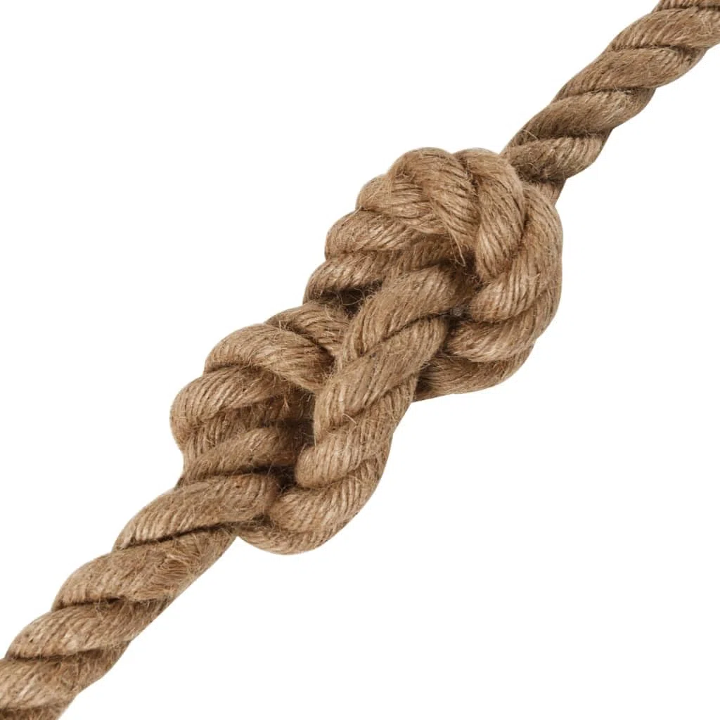 vidaXL Cuerda 100% yute 20 mm 50 m