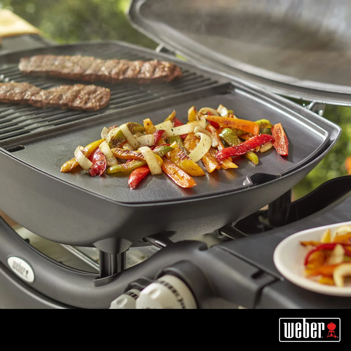 Weber 6506 - Plancha Hierro Colado Para Weber Q300 & Q3000