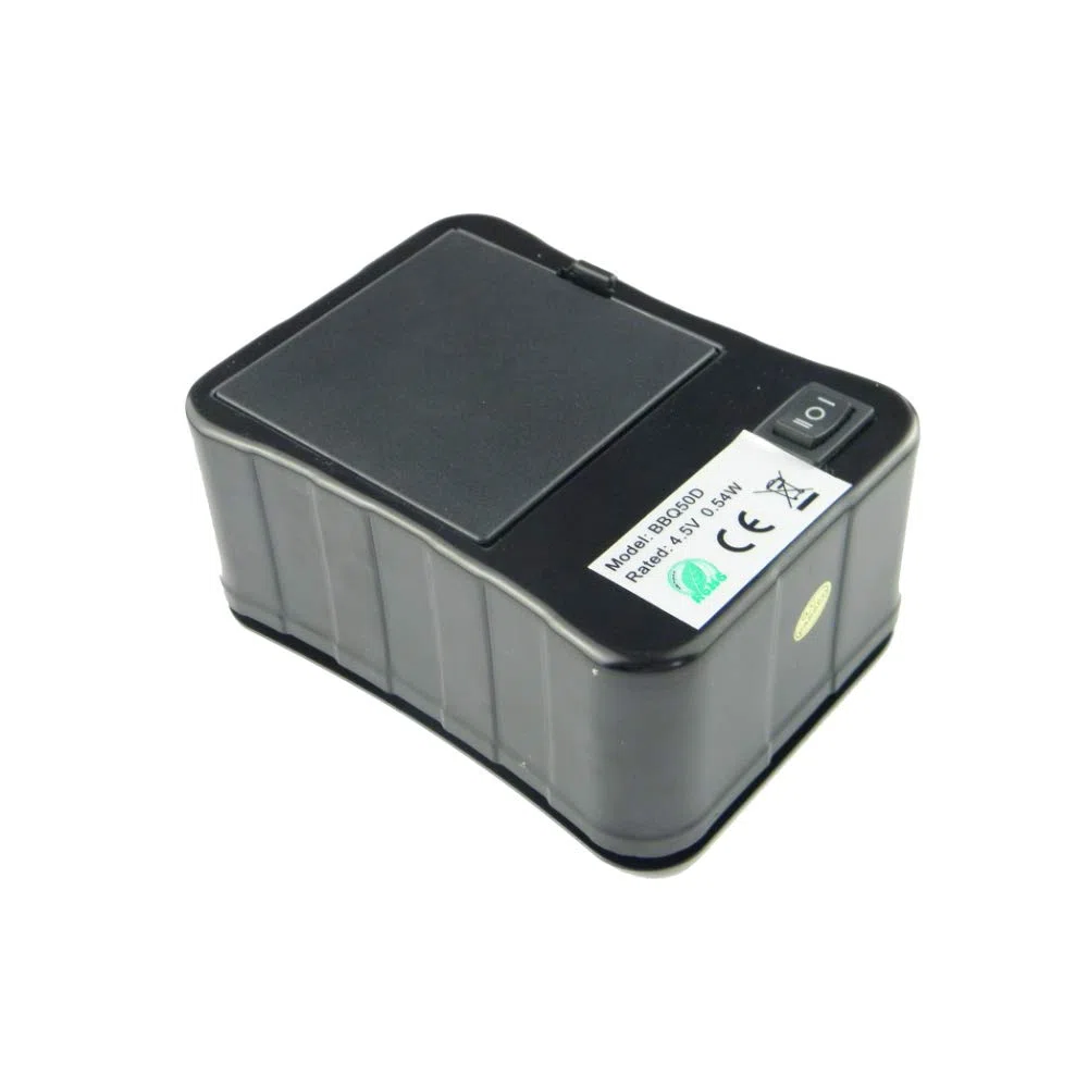 CHANCS 4.5V DC Barbacoa Motor Asador Accesorios Partes 20kg 3 AA Batería para la parrilla de cocina al aire libre