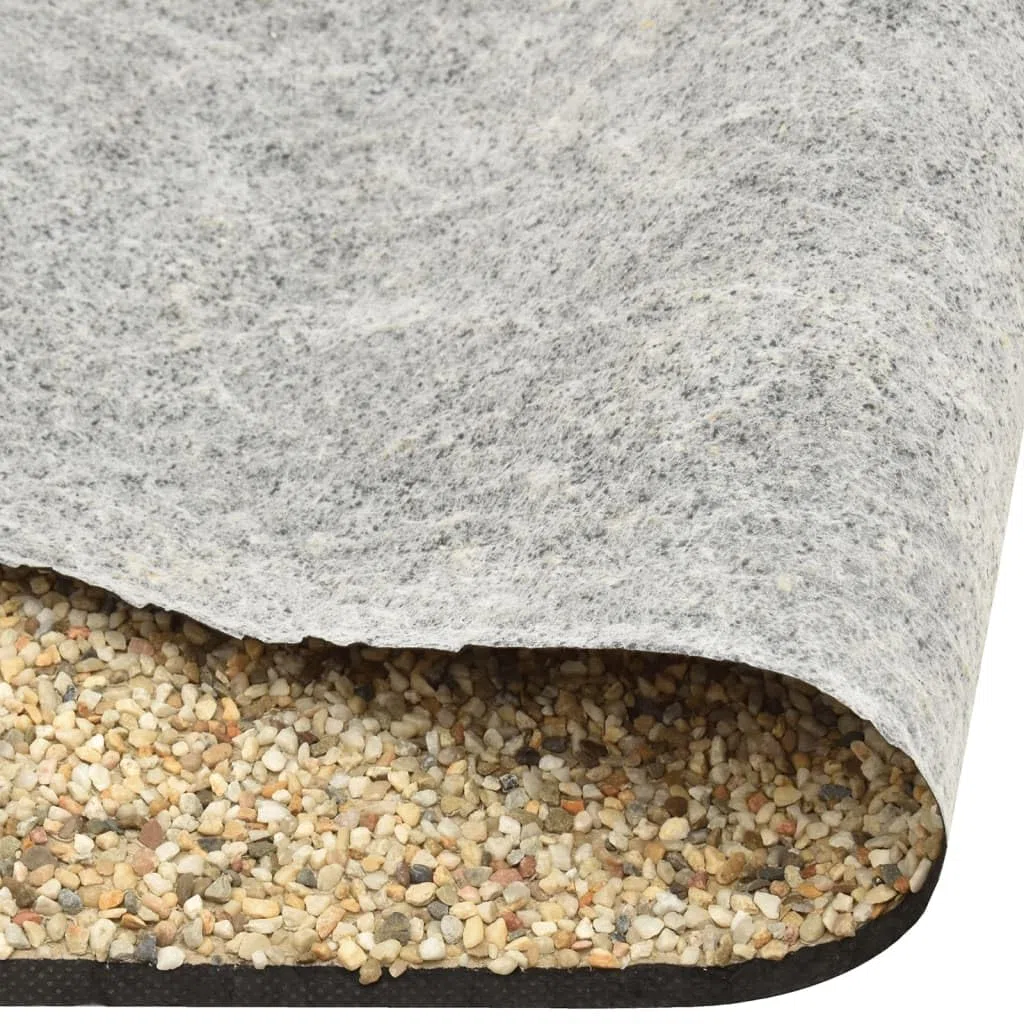 Homgoday Revestimiento de Piedra Color Natural 400x60 cm Accesorios para estanques y Fuentes