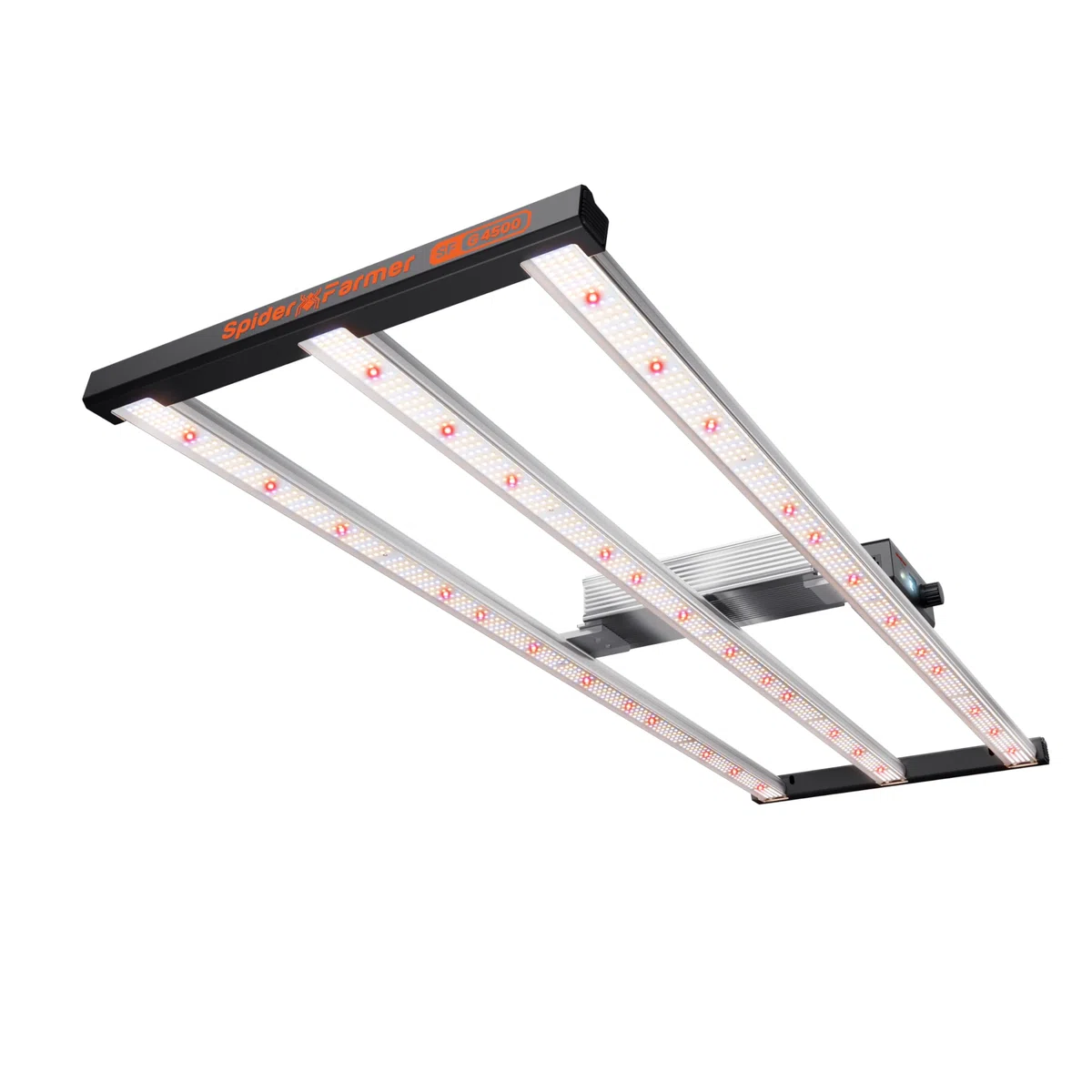 Spider Farmer G4500 Luz de Crecimiento Led 320w, Control Remoto por App, Bridgelux diodes, Led Luz de Crecimiento de Espectro Completo, para tienda de cultivo de 140x70 cm