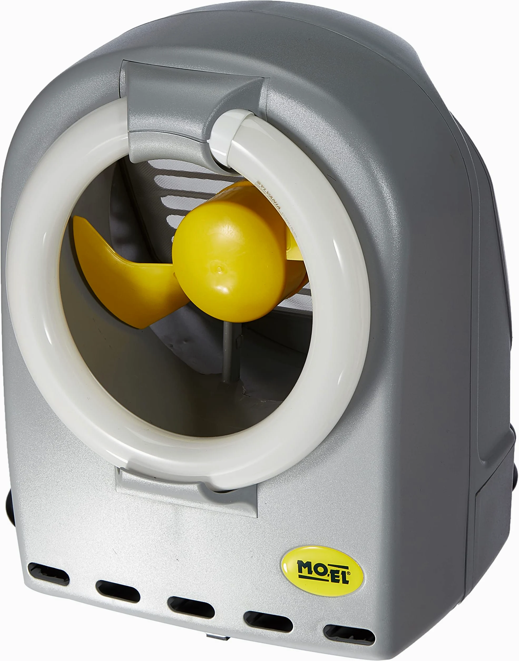 Trampa Electro insecticida Profesional , Mo-el Insectívoro 368G, Durabilidad y Alta efectividad Mata mosquitos , moscas, etc. Made in Italy. Lámpara Sylvania uv 1x32w. Bajo consumo y fácil Mantenimeinto