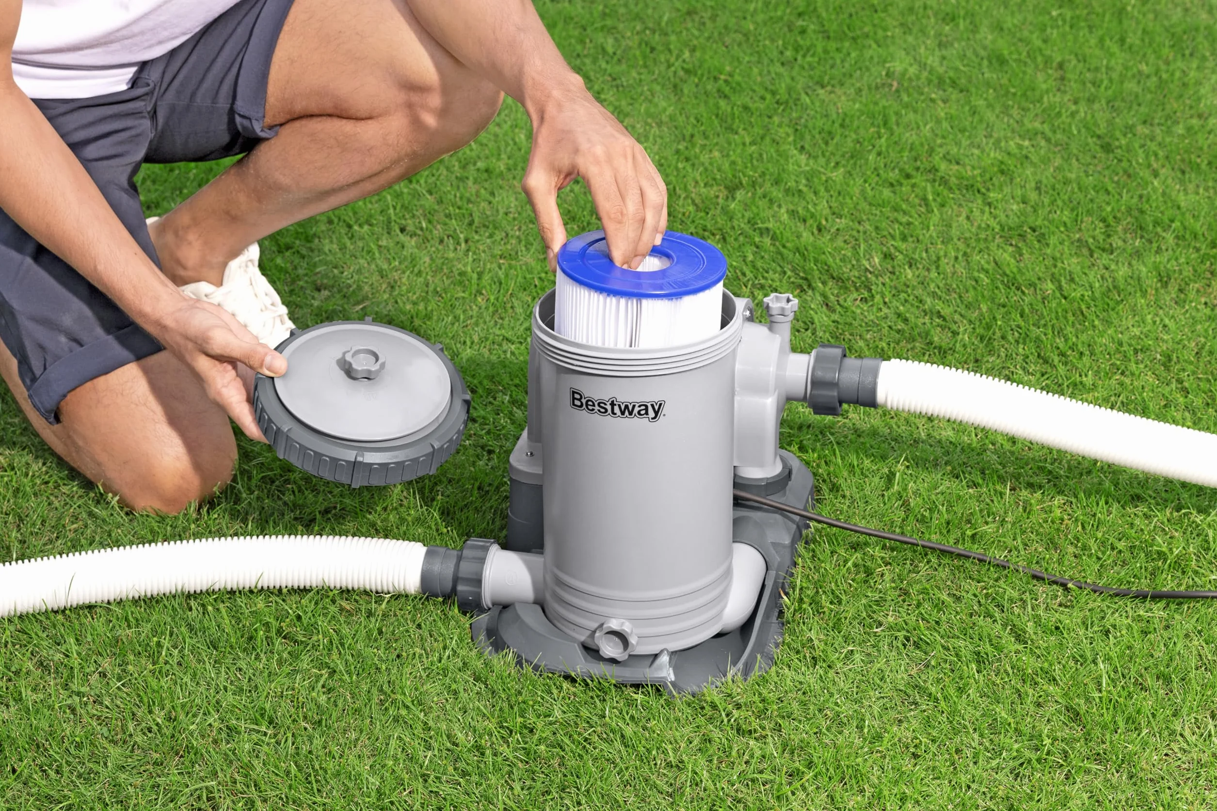 Bestway Bomba de filtro 9463L/2500gal