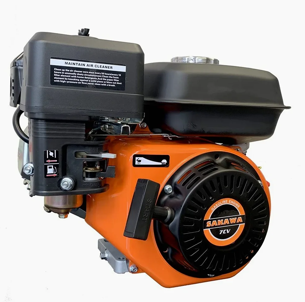 SAKAWA Motor Gasolina 4 Tiempos 208CC 7CV 19 mm + Aceite
