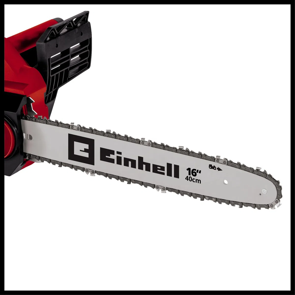 Einhell GH-EC 2040 - Motosierra eléctrica (2000 W) color rojo