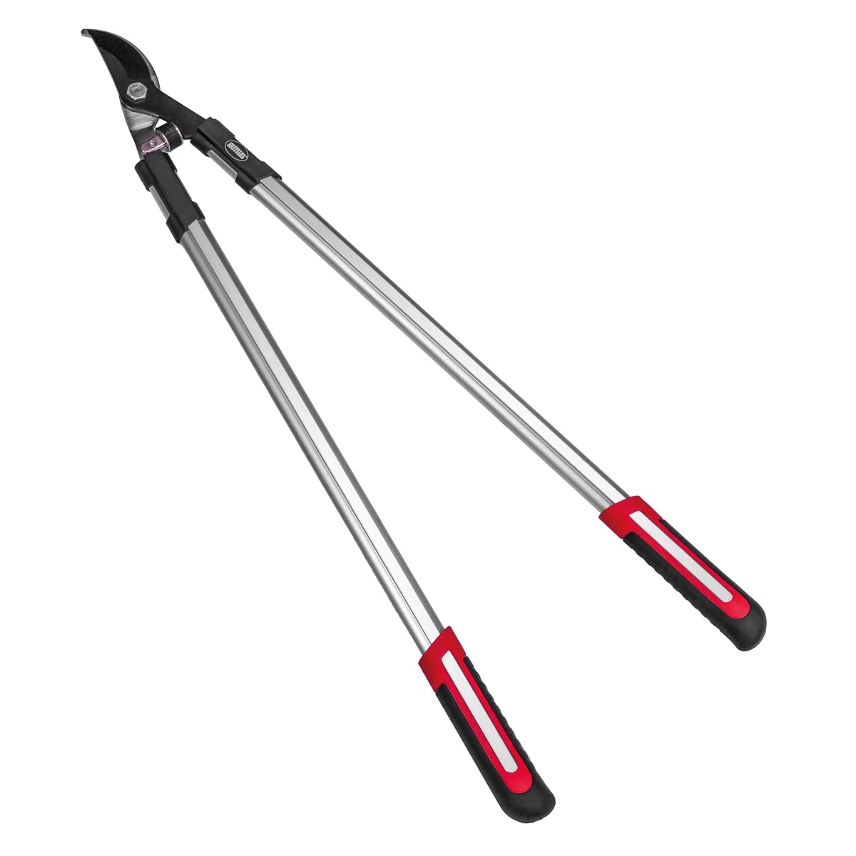 Amig - Tijera de Poda a Dos Manos - Mango de Aluminio y Hoja recubierta de Teflón - 80 cm - Corte Bypass - Capacidad de corte 38 mm - Para Ramas Verdes y Húmedas de Árboles y Arbustos