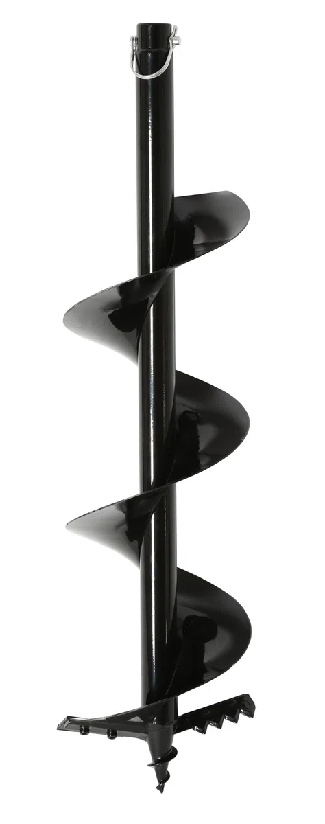Barrena Original Einhell de 200 mm para barrenadora con batería (accesorio adecuado para barrenadora con batería GP-EA 18/150 Li Bl, diámetro perforado 200 mm, longitud de barrena 80 cm)