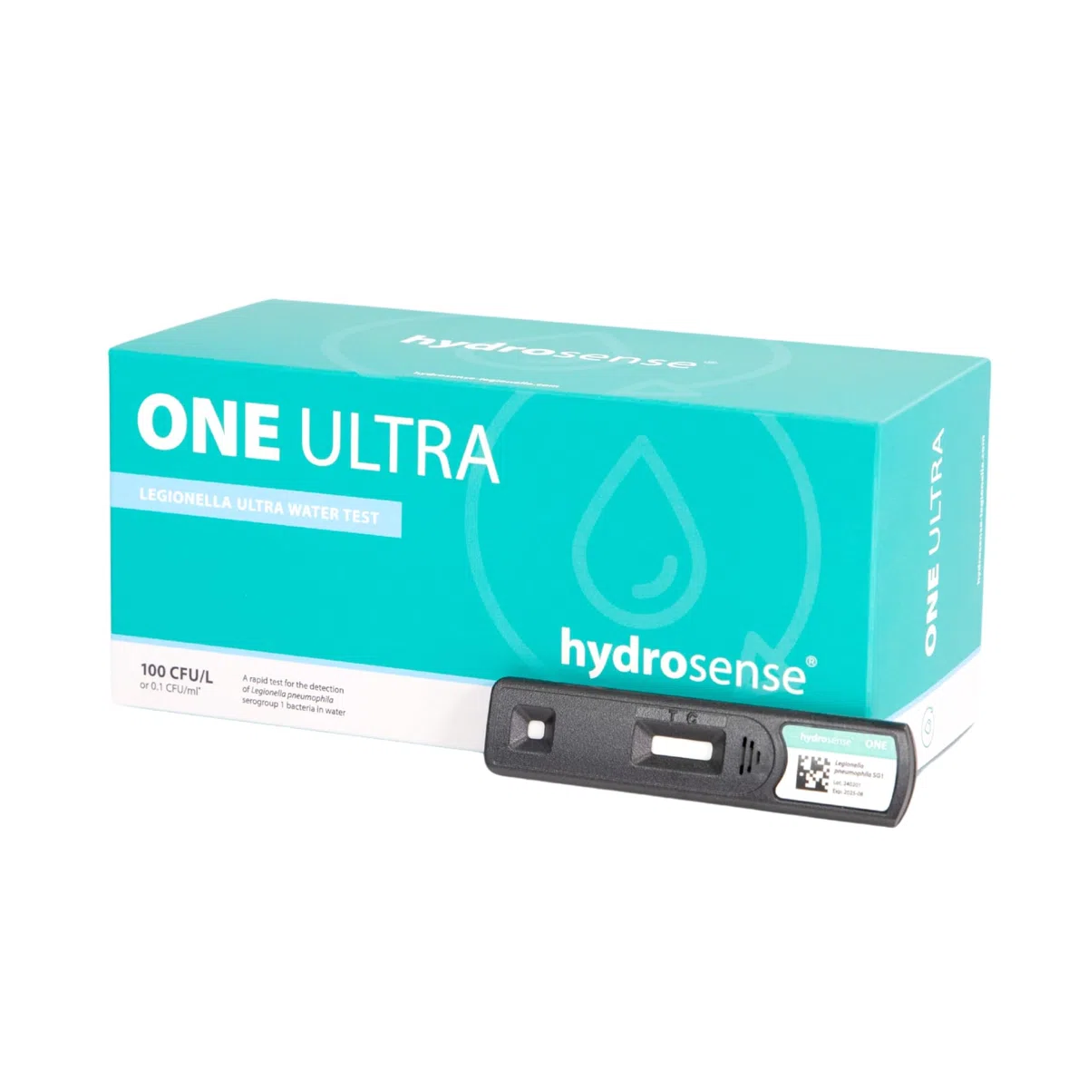 ONE Ultra Legionella Water Test - Kit de prueba única para Legionella pneumophila sg1 | Sensibilidad de 100 CFU/L | Resultados rápidos en el sitio de 25 minutos