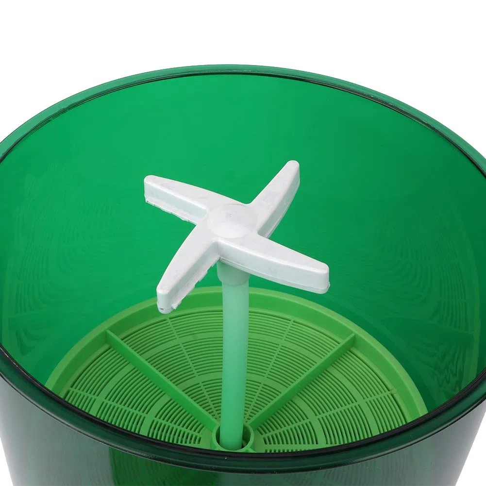 Máquina automática de brotes de plástico Verde, Fabricante de brotes de Soja Duradero Inteligente Seguro, para el hogar de brotes de Soja(European Standard 220V)