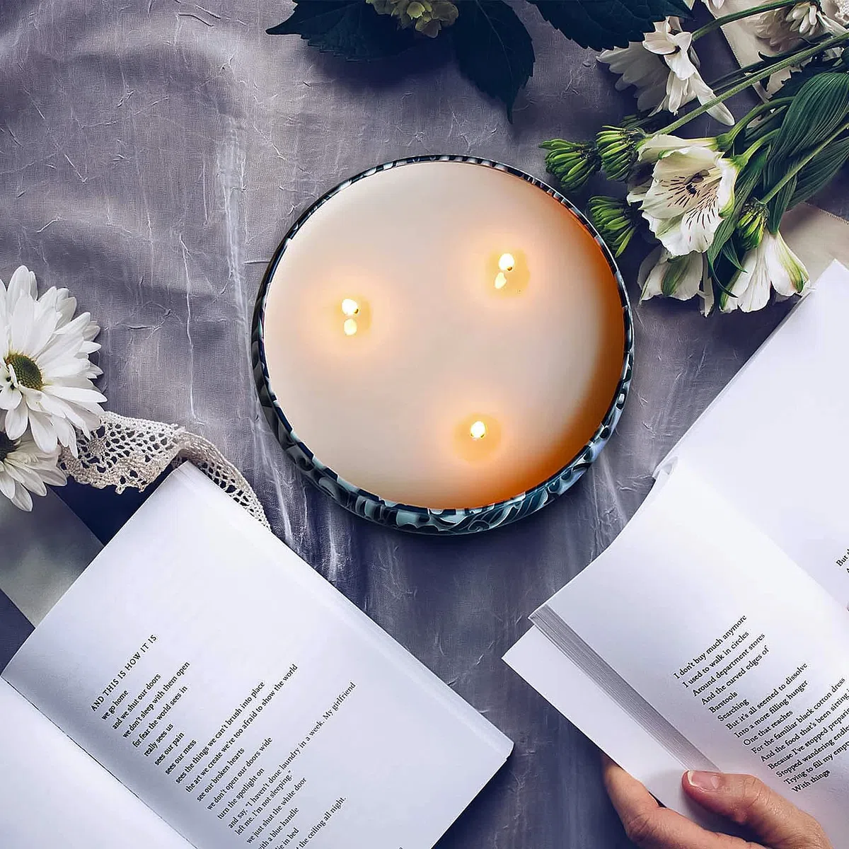 Velas de Citronela Antimosquitos Grande, Velas Aromaticas Perfumadas de Soja Ardientes,Velas Repelentes de Insecto Mosquitos para Exteriores,Camping,Jardín