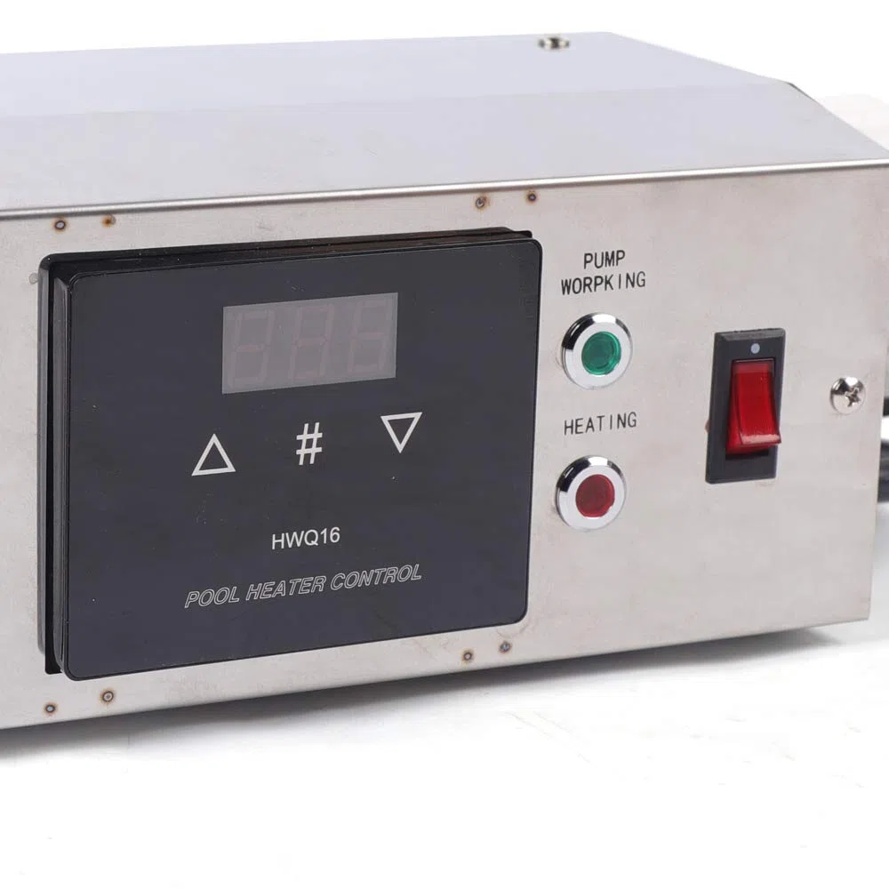 Calefacción Eléctrica para Piscina de 3000W, Termostato Calentador de Agua Instantáneo, Calentador Eléctrico para Piscinas, Aplicaciones en Spas, Piscinas