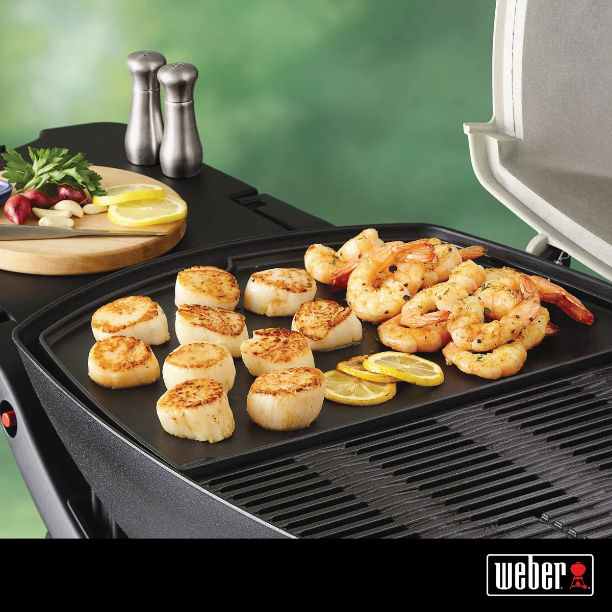 Weber 6506 - Plancha Hierro Colado Para Weber Q300 & Q3000