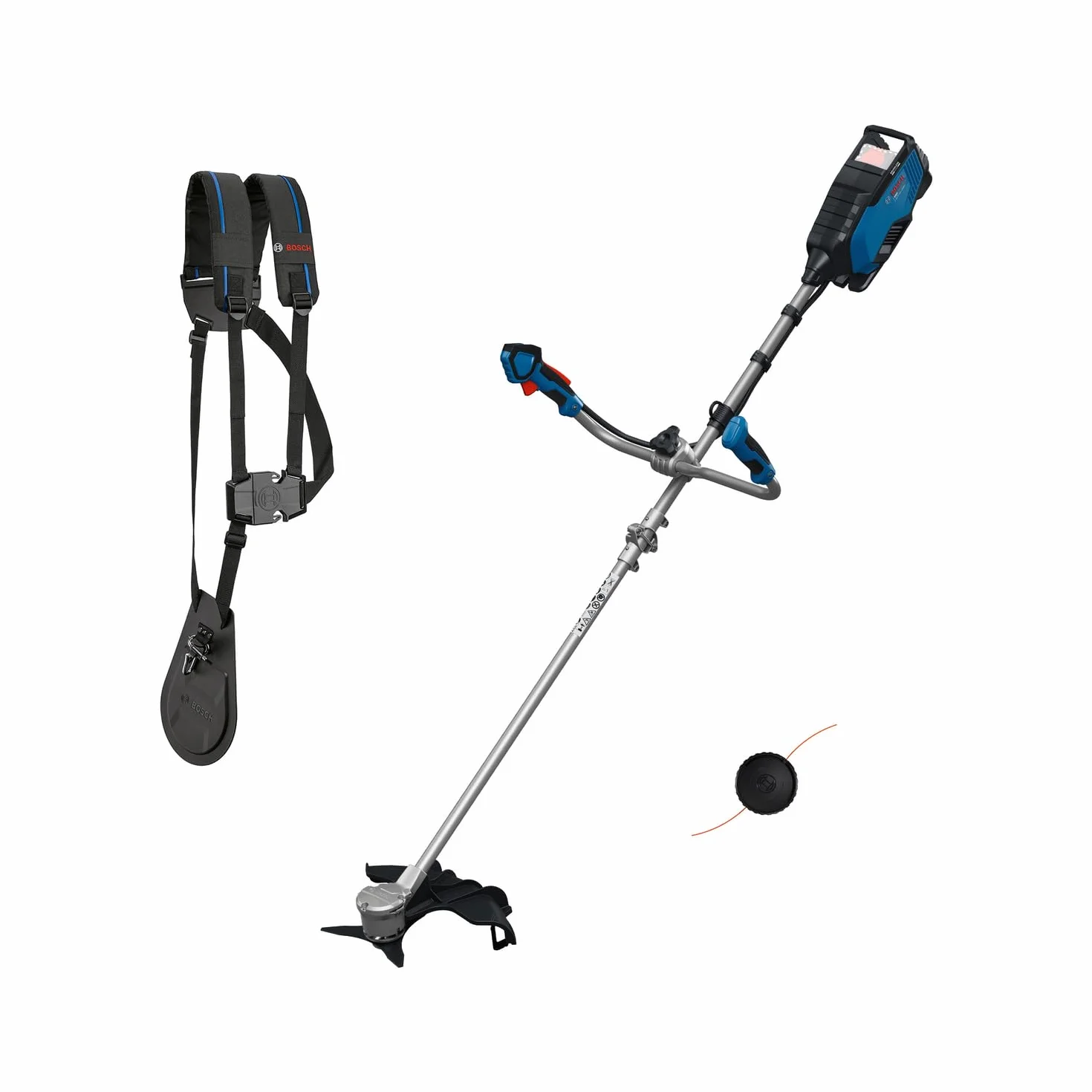Bosch Pro desbrozadora a batería GFR18V-25 BH (motor Brushless sin escobillas de 600 W, corte de cuchillas: 25 cm, corte de línea: 40 cm, sin batería)