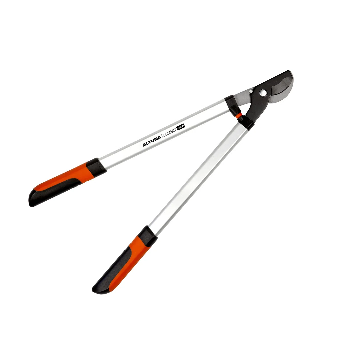 Tijera de Podar a 2 Manos - Modelo J500 - Fabricadas en Acero Teflonado y Empuñadura Bimaterial - Corte en Bypass con Gancho - 70 cm de Longitud - Ideal para Podas Secas - Altuna
