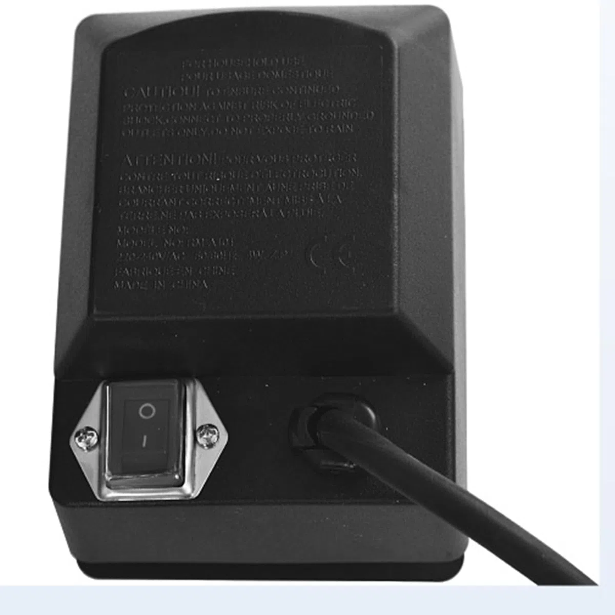 PANGBOER Motor eléctrico de bajo ruido para asador de barbacoa, resistente, diseño portátil, 220 V, 15 kg, gran capacidad, ahorro de energía