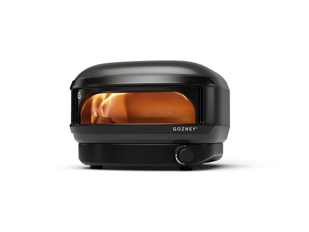 Gozney Arc Lite - Horno de pizza para exteriores, horno de pizza de gas propano, control de llama de precisión, cocina pizza de 12 pulgadas en 60 segundos, calienta hasta 950 F, color negro apagado