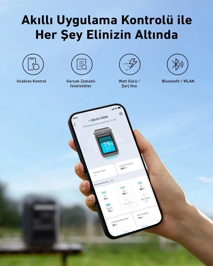 Anker SOLIX C300X Estación de energía portátil 288Wh | 600 W