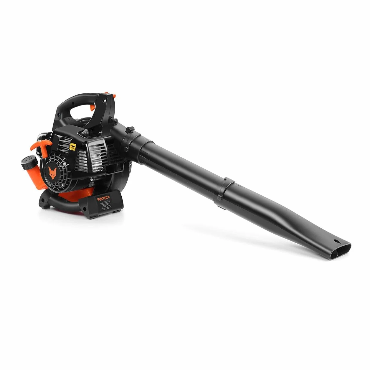 FUXTEC - Soplador de Hojas a Gasolina FX-LB126ECO Cilindrada 26 cm³ Velocidad del Aire 60 m/s Peso 4,5 kg Diferentes boquillas para Diferentes Superficies