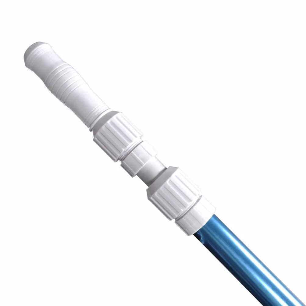 vidaXL Herramienta de Limpieza de Piscina Aspiradora con Mango Telescópico y Manguera