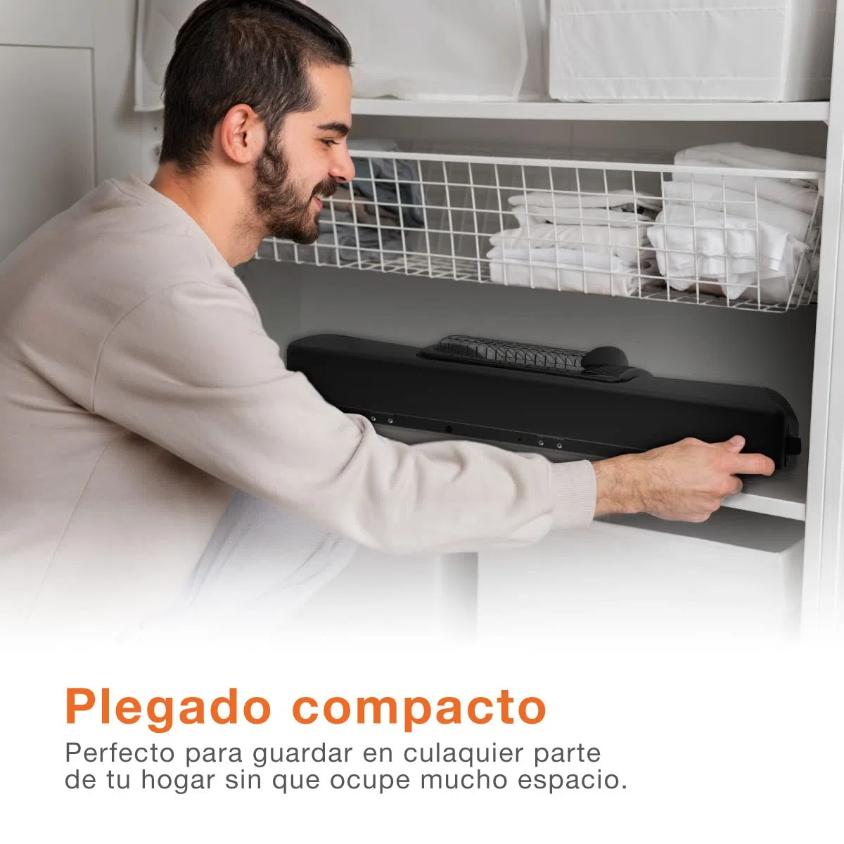 GSC EVOLUTION - Estufa de Gas Butano 4200W - Triple sistema de Seguridad, Plegable, Cerámica, Llama Azul, 3 modos, 20-80m²
