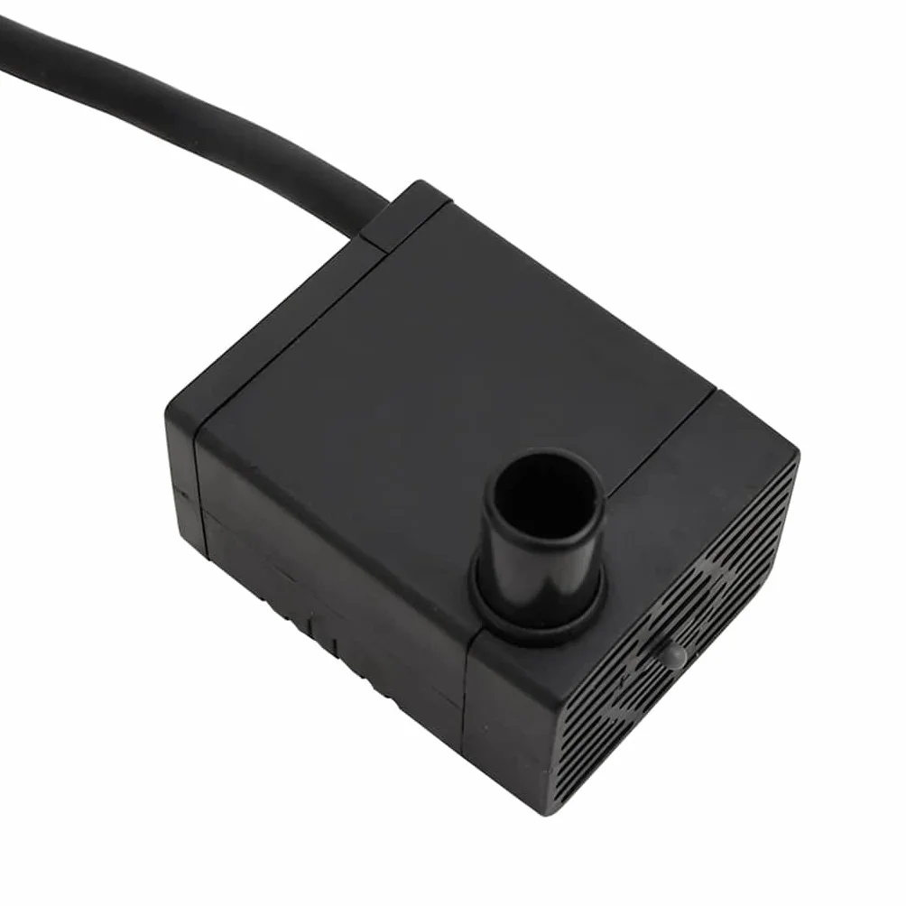 Fuente de Jardín con Bomba Eléctrica de Madera de Abeto - Efecto Sonoro y Óptico para Ambientes Rústicos y Elegantes
