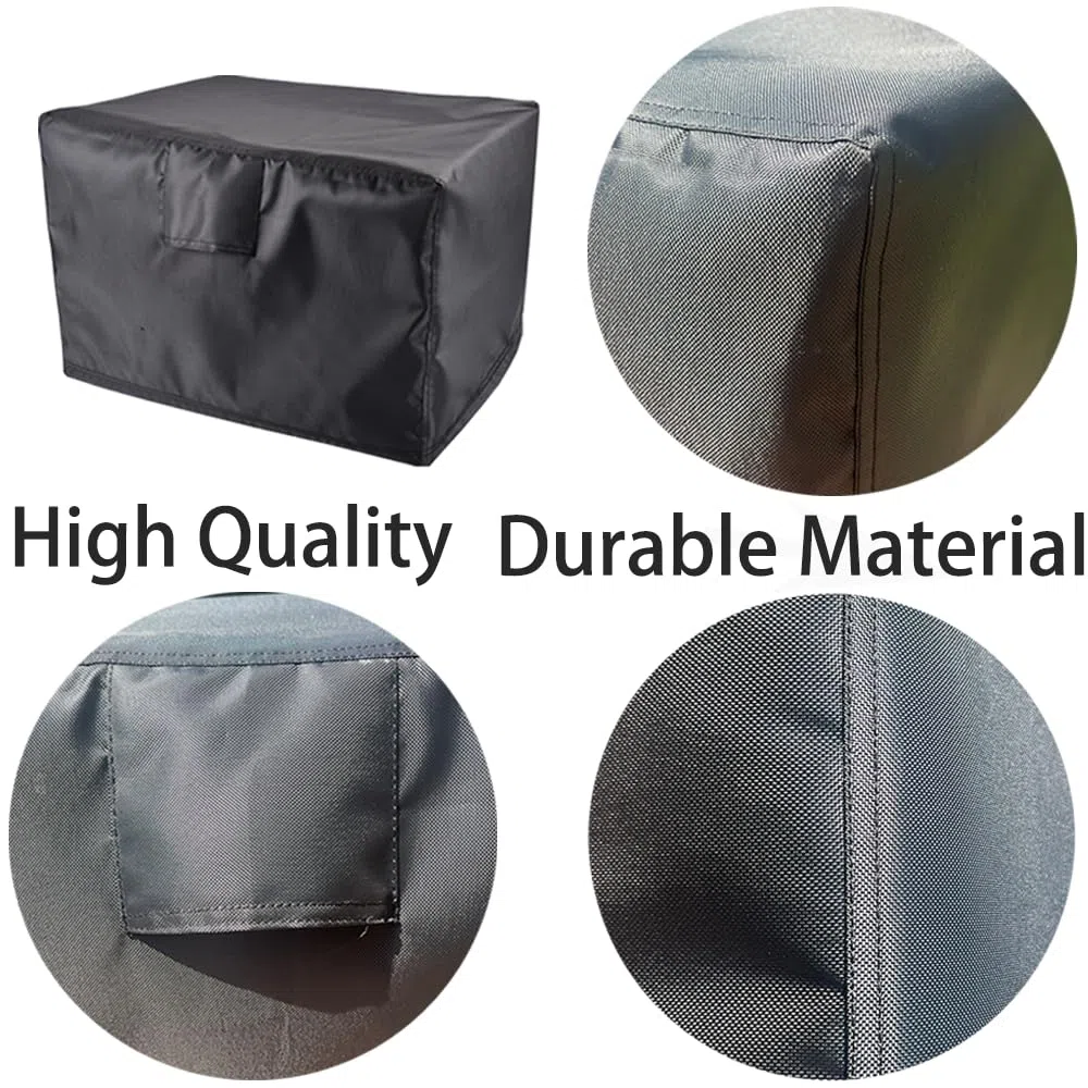 Cubierta para hoguera (cuadrada, 36 pulgadas de largo x 36 pulgadas de ancho x 24 pulgadas de alto)