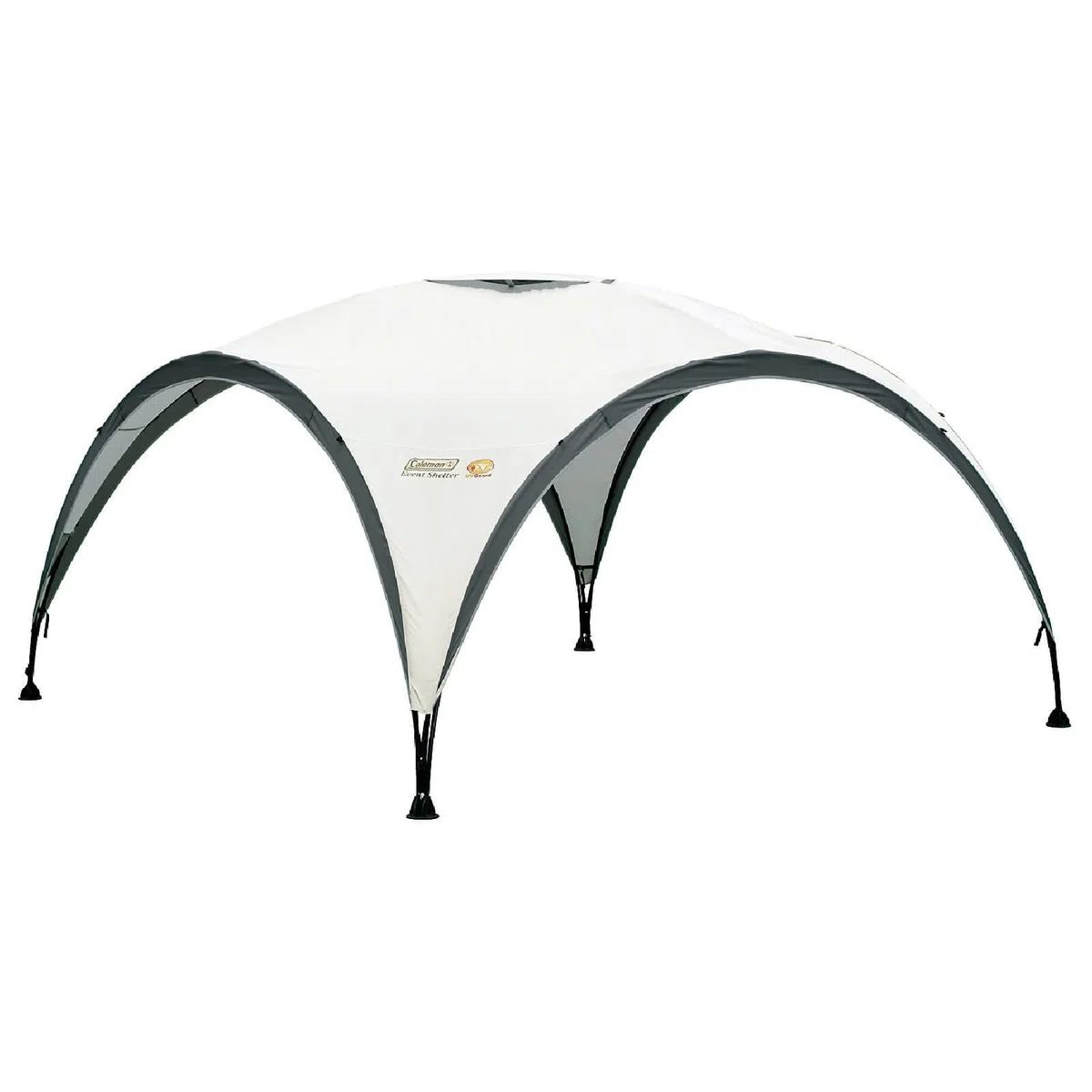 Coleman Event Shelter Carpa Cenador para Festivales, Jardín y Camping, Construcción Robusta de Mástiles, Gazebo con Protección Solar SPF 50+, Unisex, Gris-Verde, L
