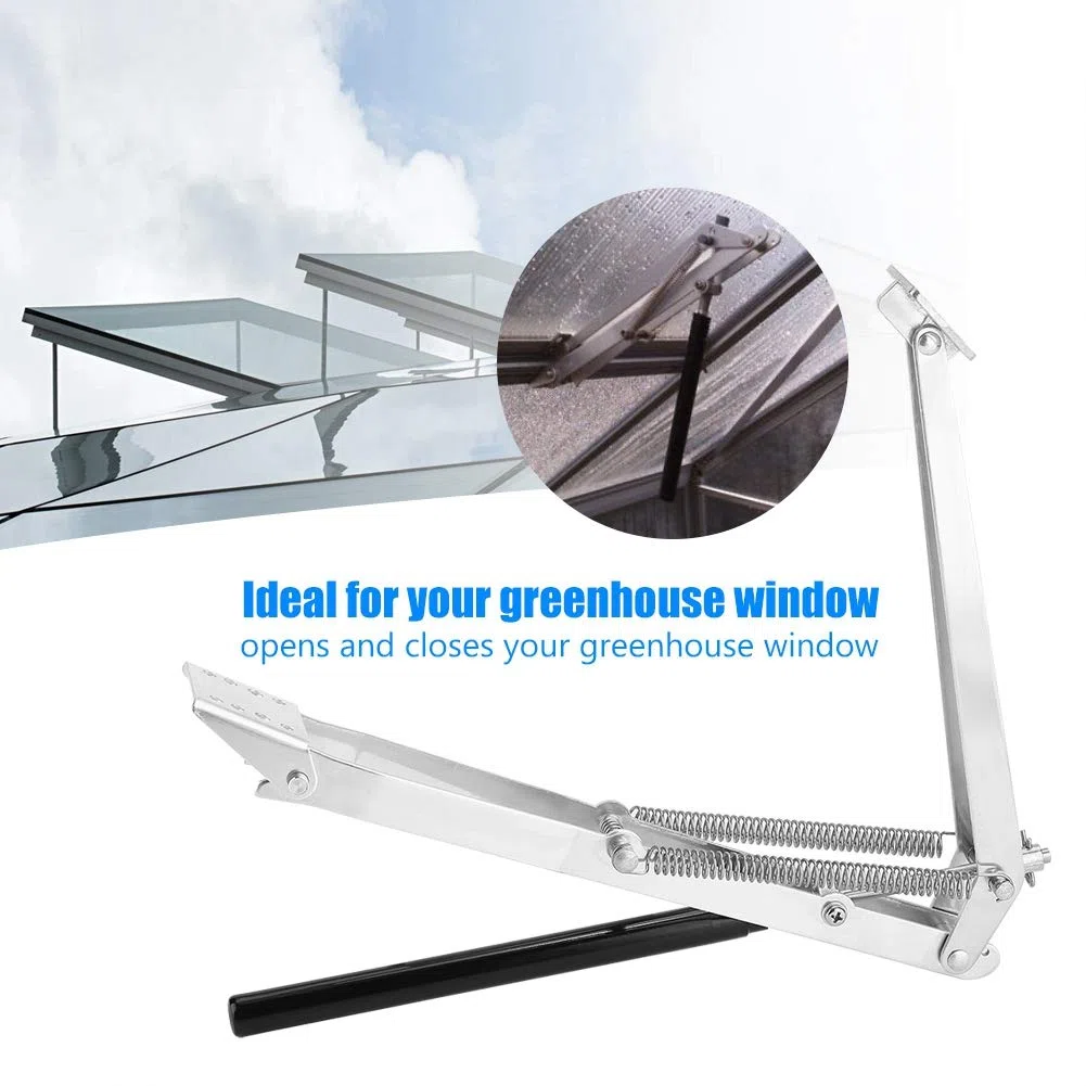 Abridor de Ventana de Invernadero, Abridor Automático de Ventilación de Invernadero Sensible al Calor Solar, Abridor de Ventana Automático, Herramienta de Apertura Automática de Ventilación de Inverna