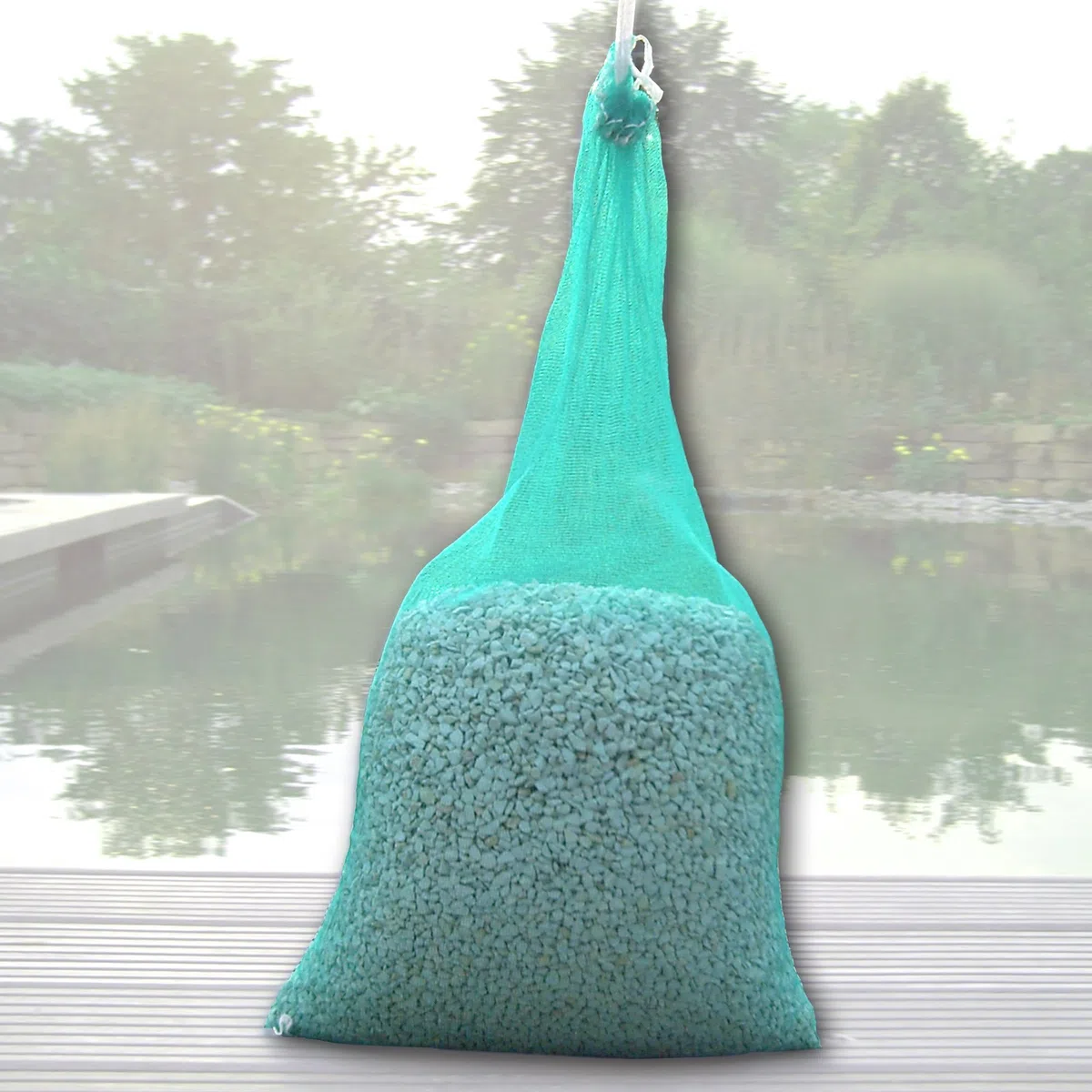 25 kg zeolitos 8 – 16 mm + 2 Bolsas de Filtro Filtro Material Filtro para Estanque Acuario Estanque Filtro Medium Filtro fosfatos Binder zeoliet celolit zelolit Zeolite baumgrün