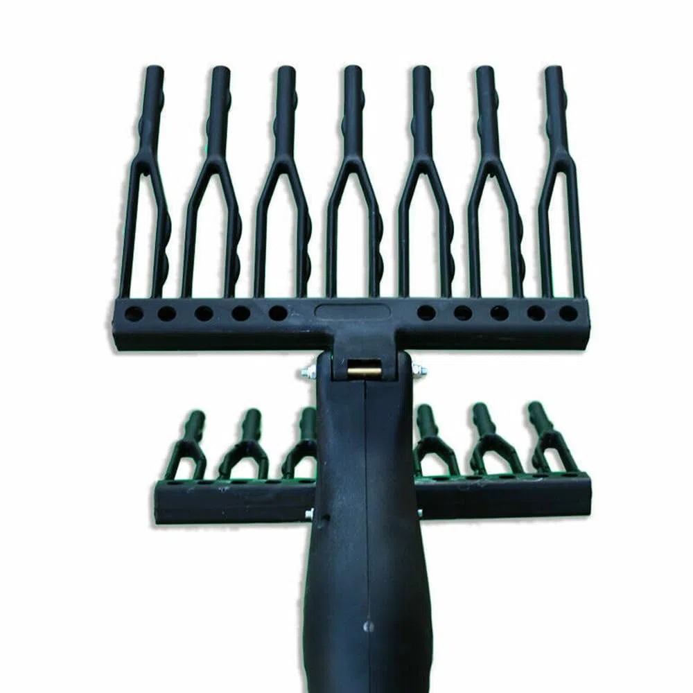 Vareador de aceitunas telescópico con batería 130 W 12 V