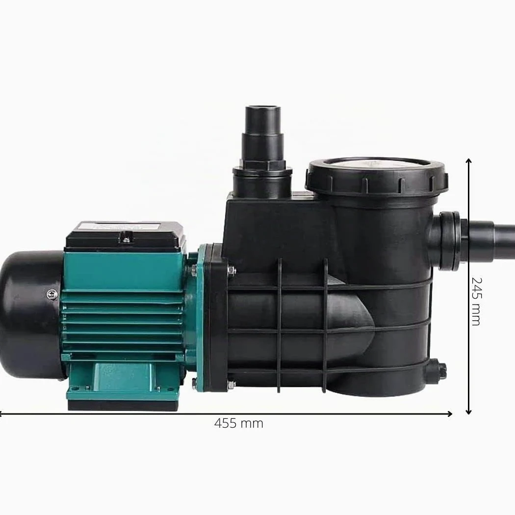 AquaOne Bomba de Piscina Autoaspirante HZS-200, 200 W, Circulación, 5000 L/h, Plástico, Above Ground