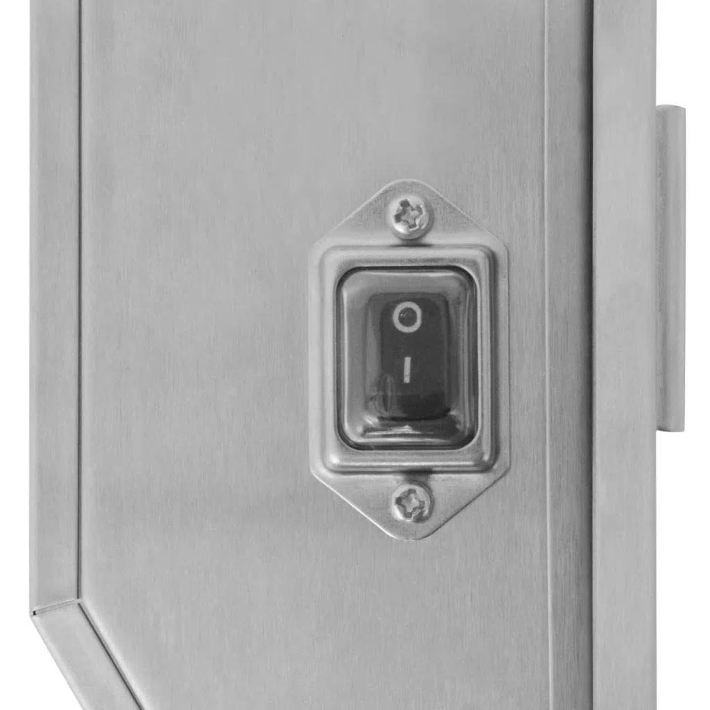 Tidyard Motor para Barbacoa Eléctrico para Asar Pollos Cerdito Cabra Cochinillo Ternera Motor Profesional para espetón de asado/Barbacoa Acero INOX. 4 W